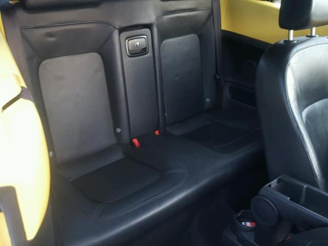 3VWSF31YX7M418566 - 2007 VOLKSWAGEN NEW BEETLE 黄色 照片 6