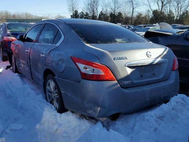 1N4AA51E79C835393 - 2009 NISSAN MAXIMA S GRAY photo 3