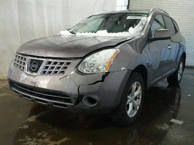 JN8AS5MV4AW107220 - 2010 NISSAN ROGUE S GRAY photo 9