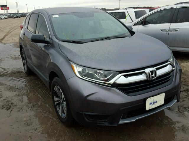 7FARW5H32HE004330 - 2017 HONDA CR-V LX GRAY photo 1