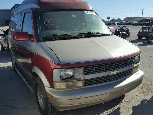 1GNDM19W7VB131366 - 1997 CHEVROLET ASTRO RED photo 1