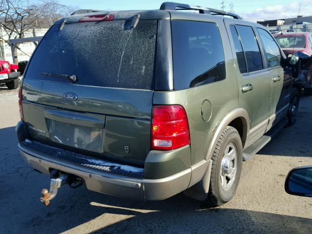 1FMZU74W32UA41748 - 2002 FORD EXPLORER E GREEN photo 4