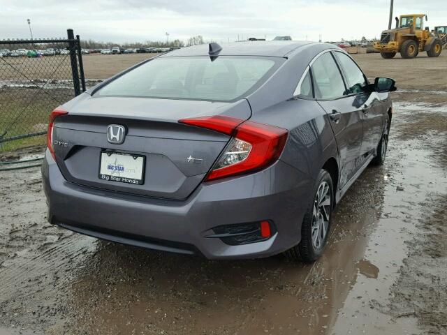 19XFC2F7XHE063269 - 2017 HONDA CIVIC EX GRAY photo 4