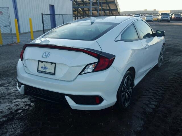 2HGFC3B73HH356500 - 2017 HONDA CIVIC EXL WHITE photo 4