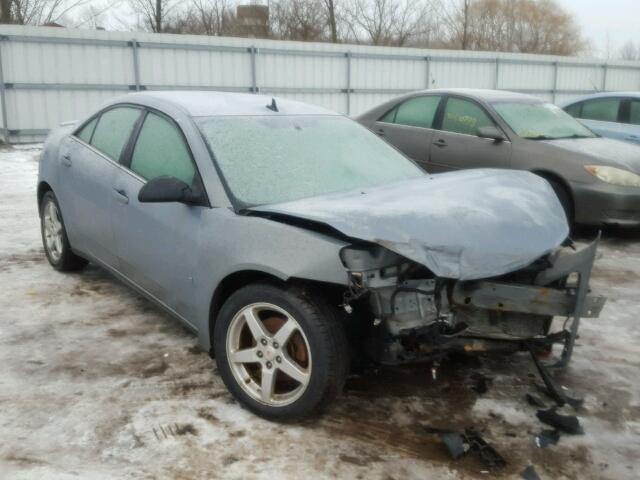 1G2ZG57N184128399 - 2008 PONTIAC G6 BASE BLUE photo 1