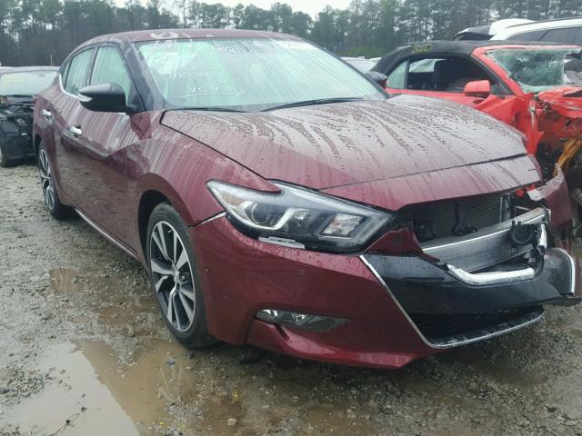 1N4AA6AP4HC365832 - 2017 NISSAN MAXIMA 3.5 MAROON photo 1