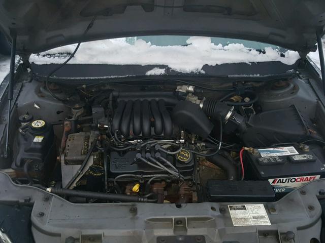 1FAFP55202A209562 - 2002 FORD TAURUS SES GRAY photo 7