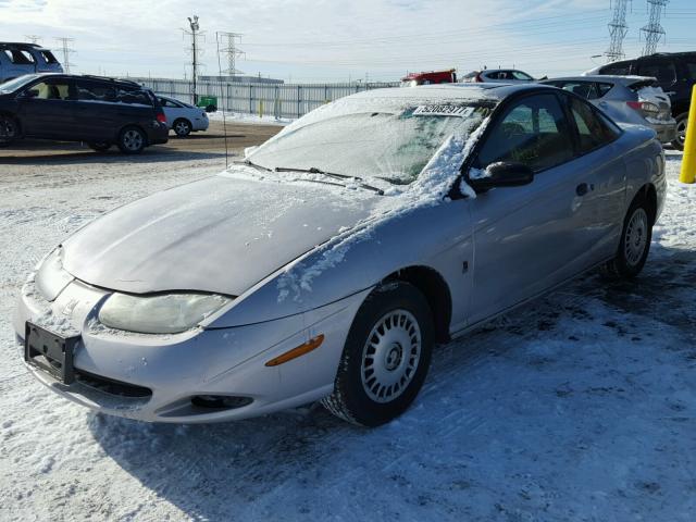 1G8ZP12841Z236976 - 2001 SATURN SC1 GRAY photo 2