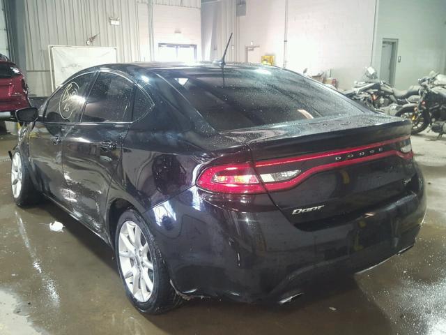 1C3CDFBA2DD343292 - 2013 DODGE DART SXT BLACK photo 3