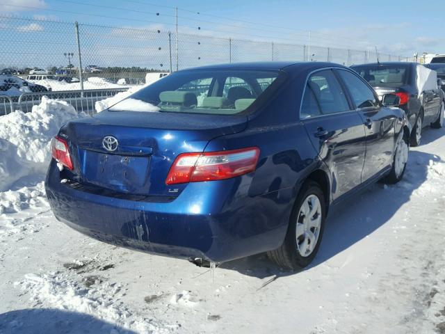 4T1BE46K77U036759 - 2007 TOYOTA CAMRY NEW BLUE photo 4