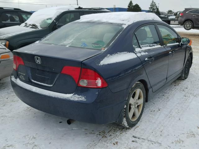 1HGFA168X6L089921 - 2006 HONDA CIVIC EX BLUE photo 4