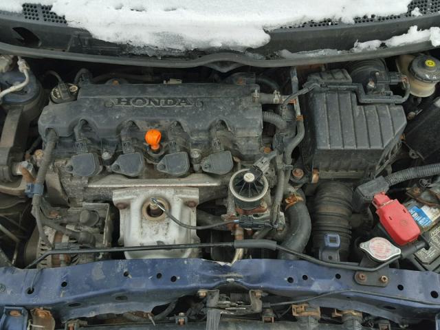 1HGFA168X6L089921 - 2006 HONDA CIVIC EX ლურჯი ფოტო 7