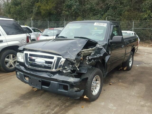 1FTYR10UX6PA80988 - 2006 FORD RANGER BLACK photo 2