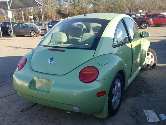 3VWCK21C93M402724 - 2003 VOLKSWAGEN NEW BEETLE GREEN photo 4