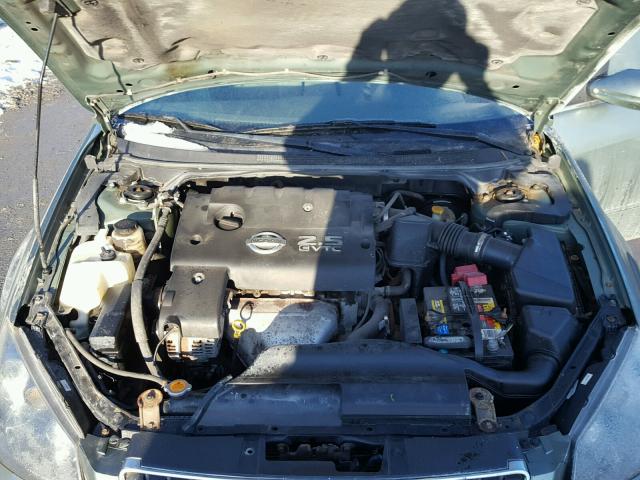 1N4AL11E25C226340 - 2005 NISSAN ALTIMA S GREEN photo 7