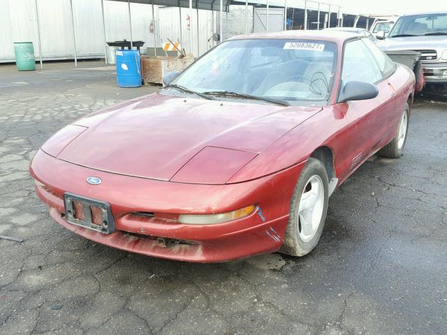 1ZVLT20A0T5125092 - 1996 FORD PROBE BASE RED photo 2