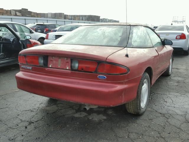 1ZVLT20A0T5125092 - 1996 FORD PROBE BASE RED photo 4