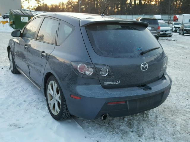 JM1BK343691193982 - 2009 MAZDA 3 S CHARCOAL photo 3