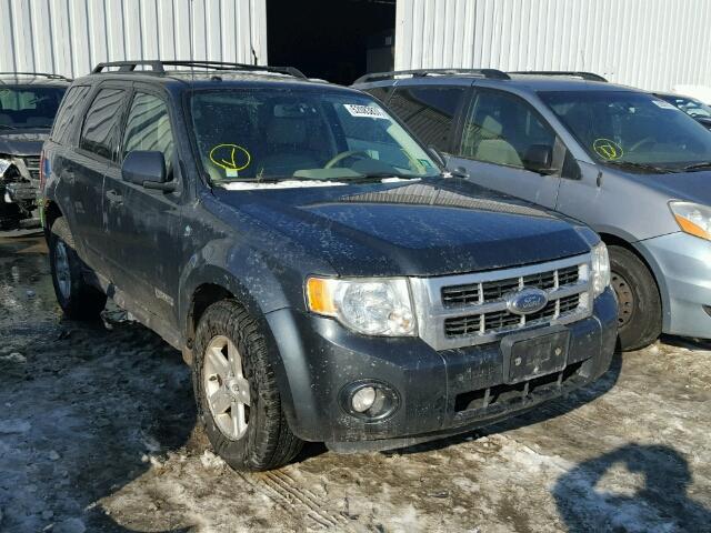 1FMCU59H48KC83389 - 2008 FORD ESCAPE HEV CHARCOAL photo 1