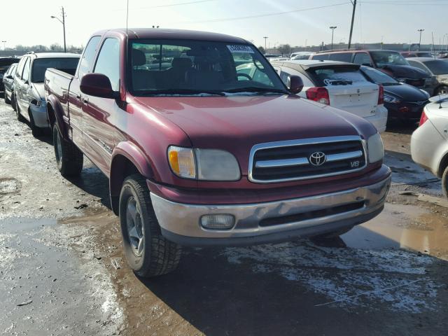 5TBBT48141S129015 - 2001 TOYOTA TUNDRA ACC MAROON photo 1