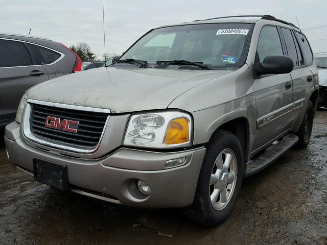 1GKDT13S732413378 - 2003 GMC ENVOY TAN photo 2