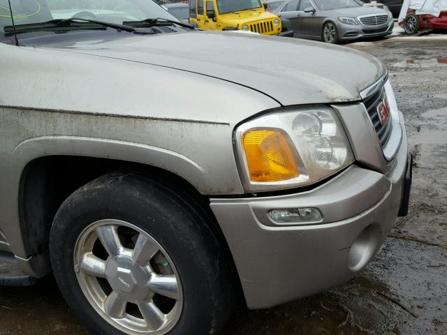 1GKDT13S732413378 - 2003 GMC ENVOY TAN photo 9