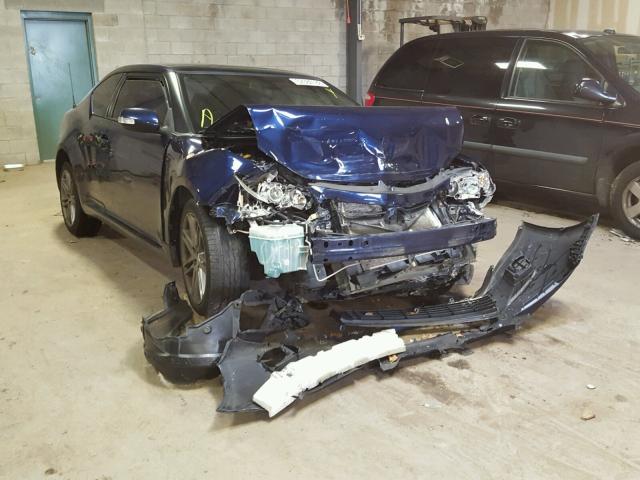 JTKJF5C77B3005019 - 2011 TOYOTA SCION TC ლურჯი ფოტო 1