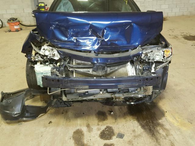 JTKJF5C77B3005019 - 2011 TOYOTA SCION TC ლურჯი ფოტო 7