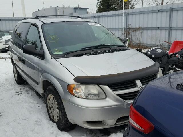 1D4GP25RX5B200377 - 2005 DODGE CARAVAN SE GRAY photo 1