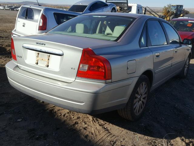 YV1TS91Z741378724 - 2004 VOLVO S80 T6 GRAY photo 4