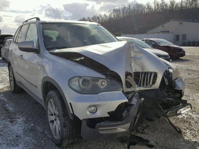 5UXFE83587LZ42239 - 2007 BMW X5 4.8I SILVER photo 1