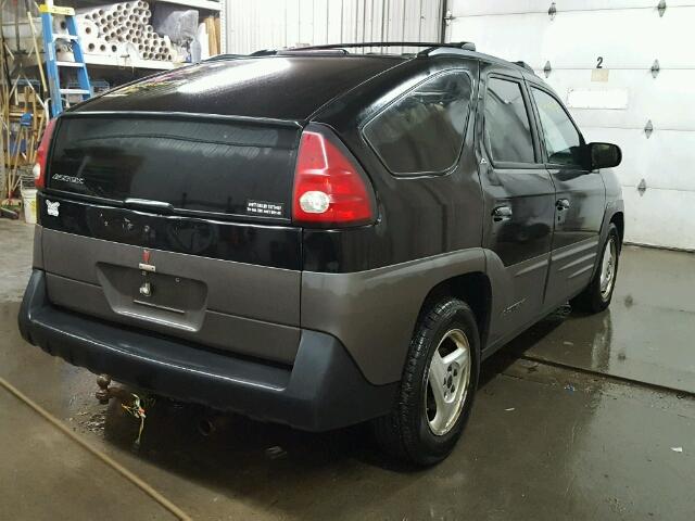 3G7DA03E11S510954 - 2001 PONTIAC AZTEK BLACK photo 4