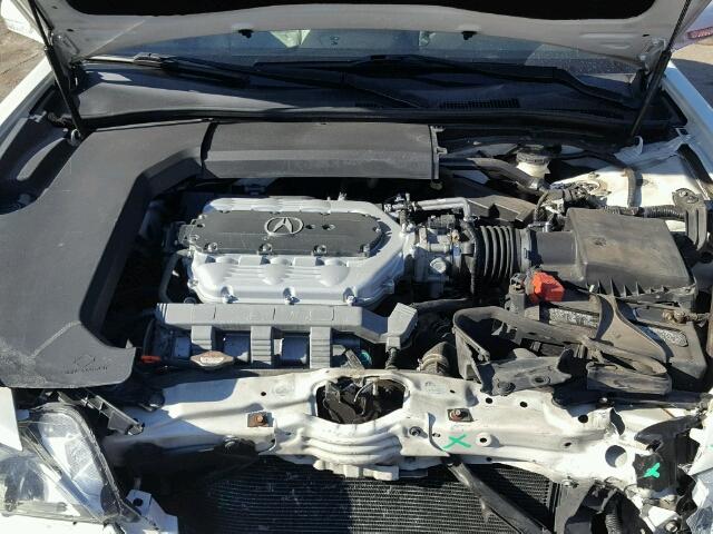 19UUA86549A005792 - 2009 ACURA TL WHITE photo 7