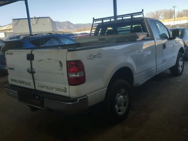 1FTRF14VX6NB52400 - 2006 FORD F150 WHITE photo 4