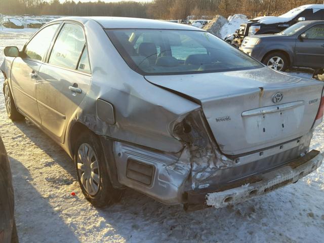 4T1BE32K65U562068 - 2005 TOYOTA CAMRY LE SILVER photo 3