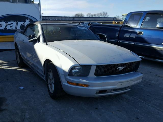 1ZVFT84N675201319 - 2007 FORD MUSTANG SILVER photo 1