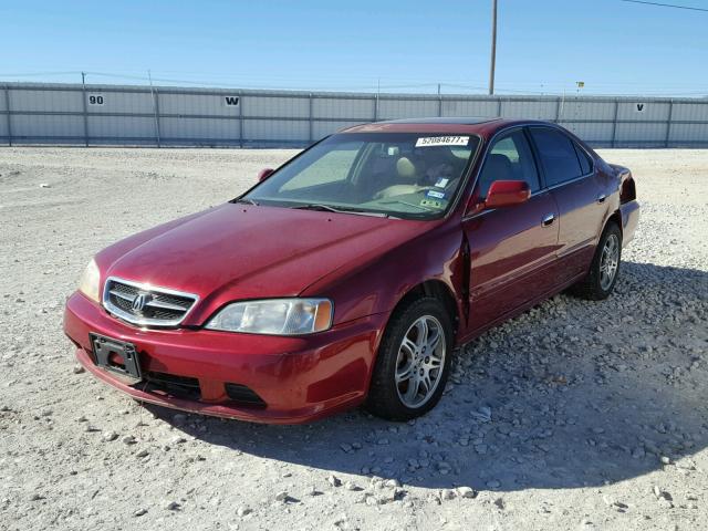 19UUA566XYA041413 - 2000 ACURA 3.2TL RED photo 2