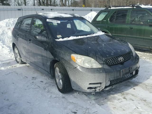 2T1KR32E73C079380 - 2003 TOYOTA MATRIX BLACK photo 1