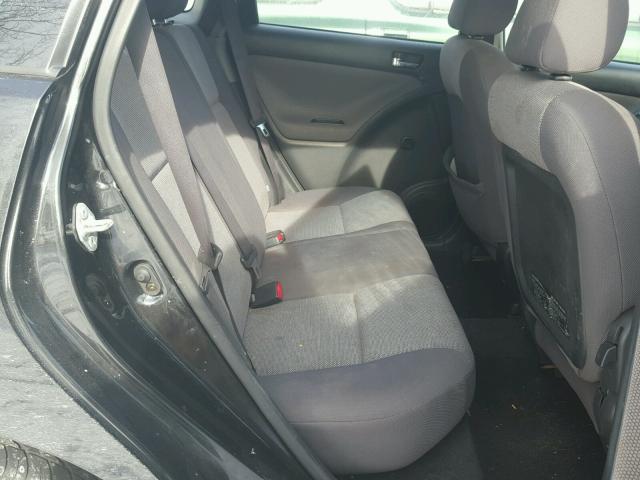 2T1KR32E73C079380 - 2003 TOYOTA MATRIX BLACK photo 6