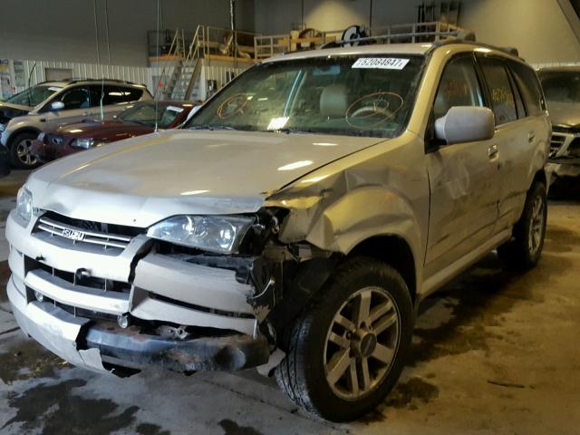 4S2DF58X524612046 - 2002 ISUZU AXIOM XS Bej foto 2