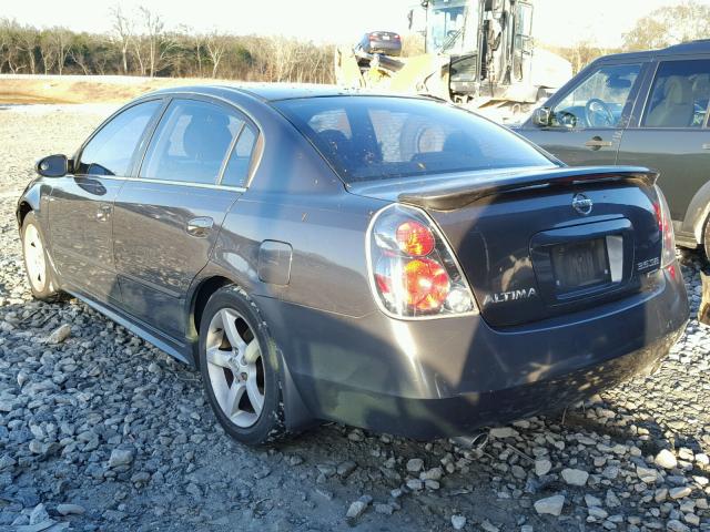 1N4BL11D56C125595 - 2006 NISSAN ALTIMA SE GRAY photo 3