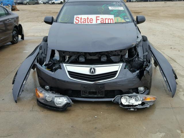 JH4CU2F41DC006450 - 2013 ACURA TSX BLACK photo 9