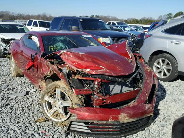 1G1FB1RXXH0135257 - 2017 CHEVROLET CAMARO LT RED photo 1