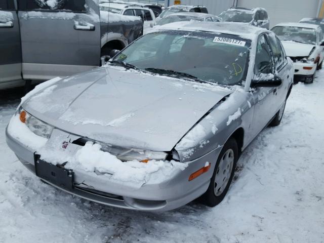 1G8ZH52842Z277548 - 2002 SATURN SL1 SILVER photo 2