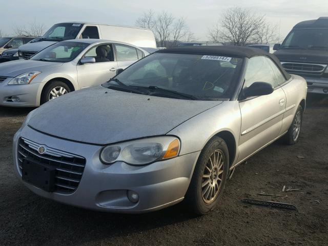 1C3EL55R36N114964 - 2006 CHRYSLER SEBRING TO SILVER photo 2