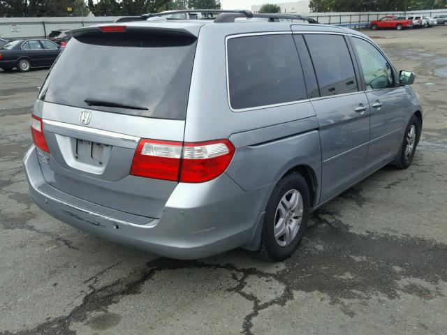 5FNRL38836B051562 - 2006 HONDA ODYSSEY TO GRAY photo 4