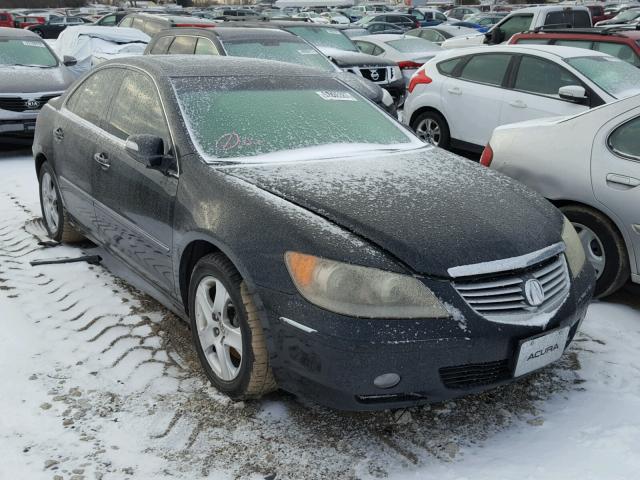 JH4KB16565C013030 - 2005 ACURA RL შავი ფოტო 1