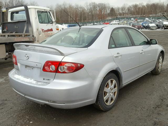 1YVFP80C955M23839 - 2005 MAZDA 6 I SILVER photo 4