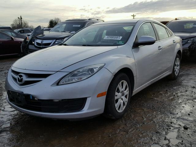 1YVHZ8BH6A5M11332 - 2010 MAZDA 6 I SILVER photo 2