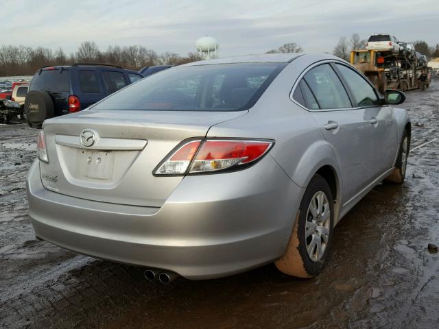 1YVHZ8BH6A5M11332 - 2010 MAZDA 6 I SILVER photo 4